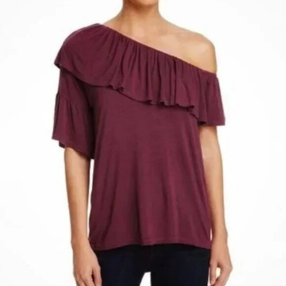 PAIGE "Pax" One Shoulder Blouse - Picture 1 of 4